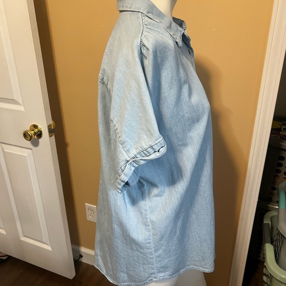 Denim Button Down - Picture 3 of 7